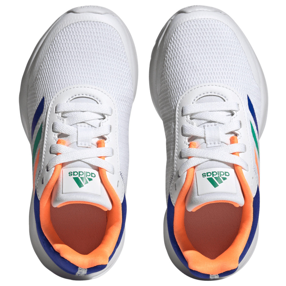 Adidas | Kids Tensaur Run 2.0 K (White/Orange/Blue)