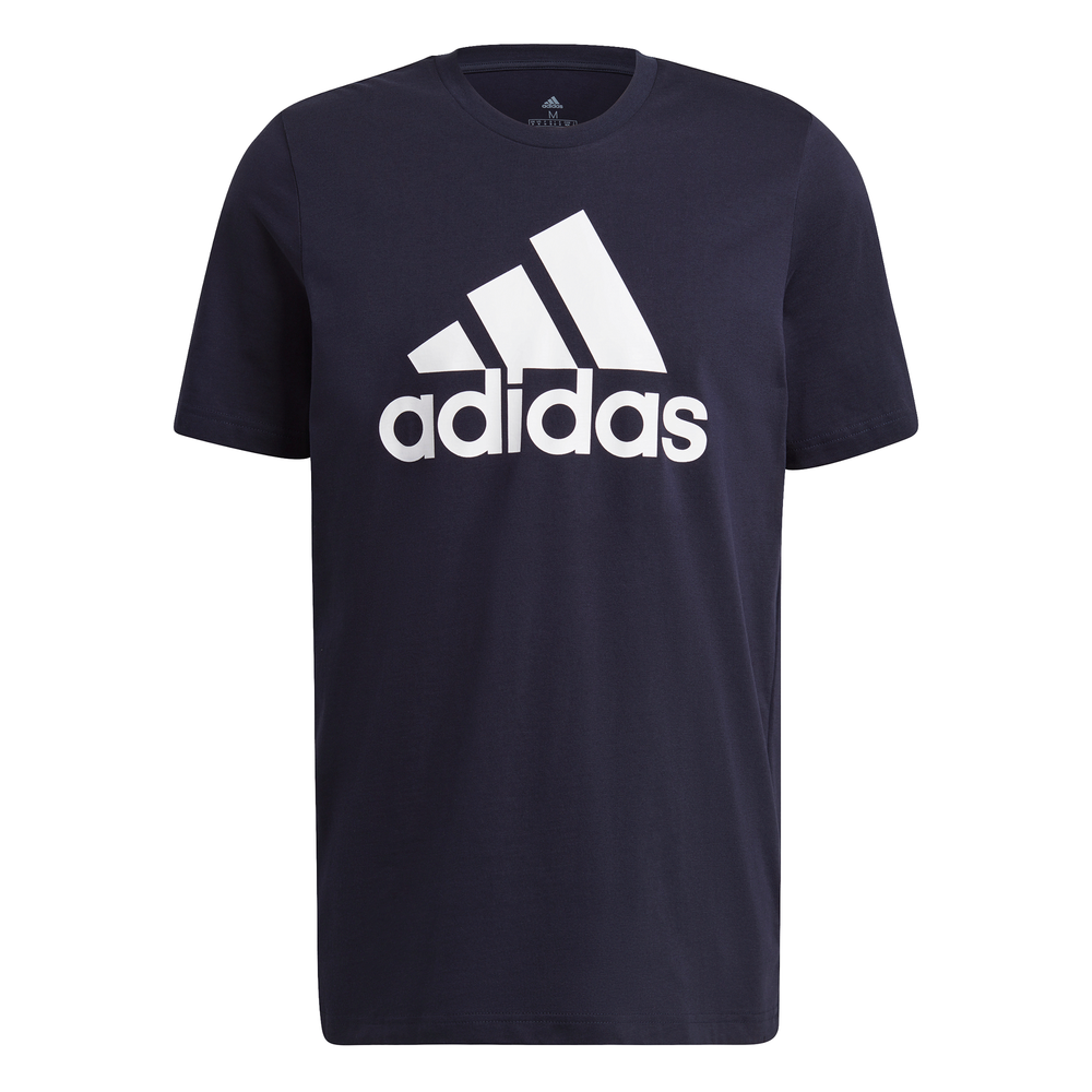 Adidas | Mens Essentials Big Logo Tee (Navy/White)