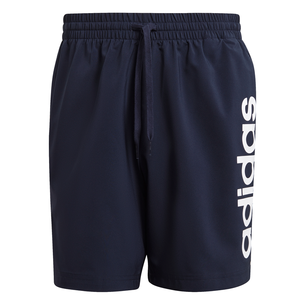 Adidas | Mens Essentials Linear Logo Chelsea Shorts (Navy/White)