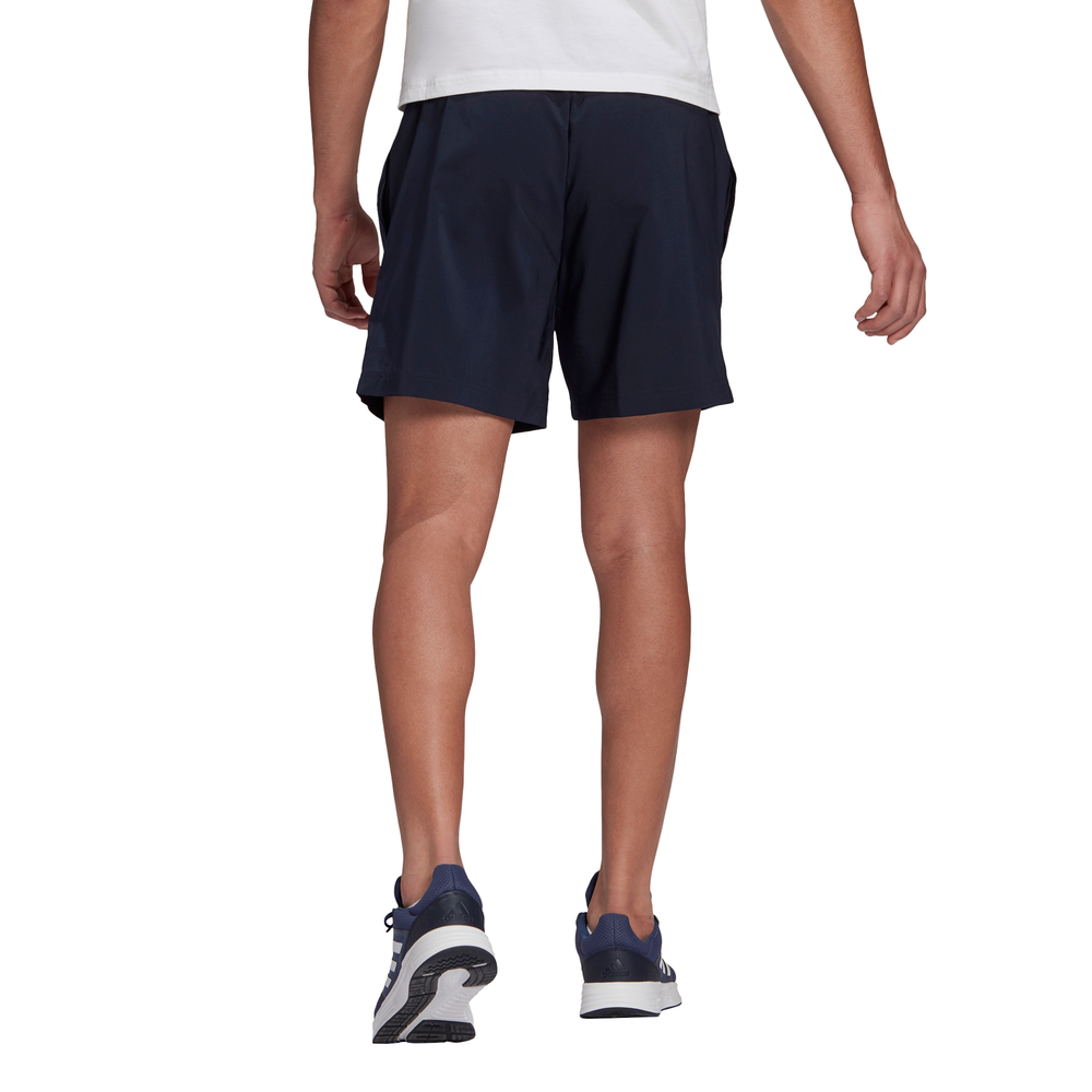 Adidas | Mens Essential Small Logo Chelsea Shorts (Navy/White)