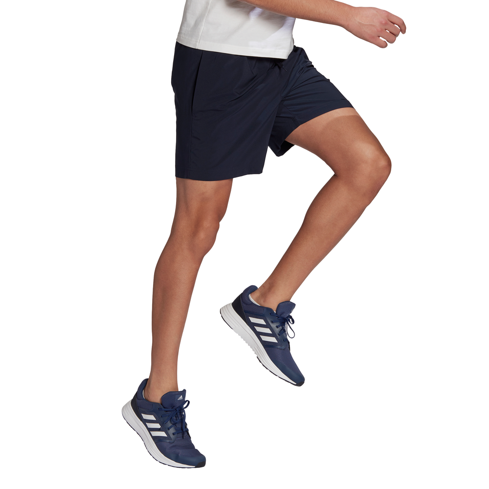 Adidas | Mens Essential Small Logo Chelsea Shorts (Navy/White)