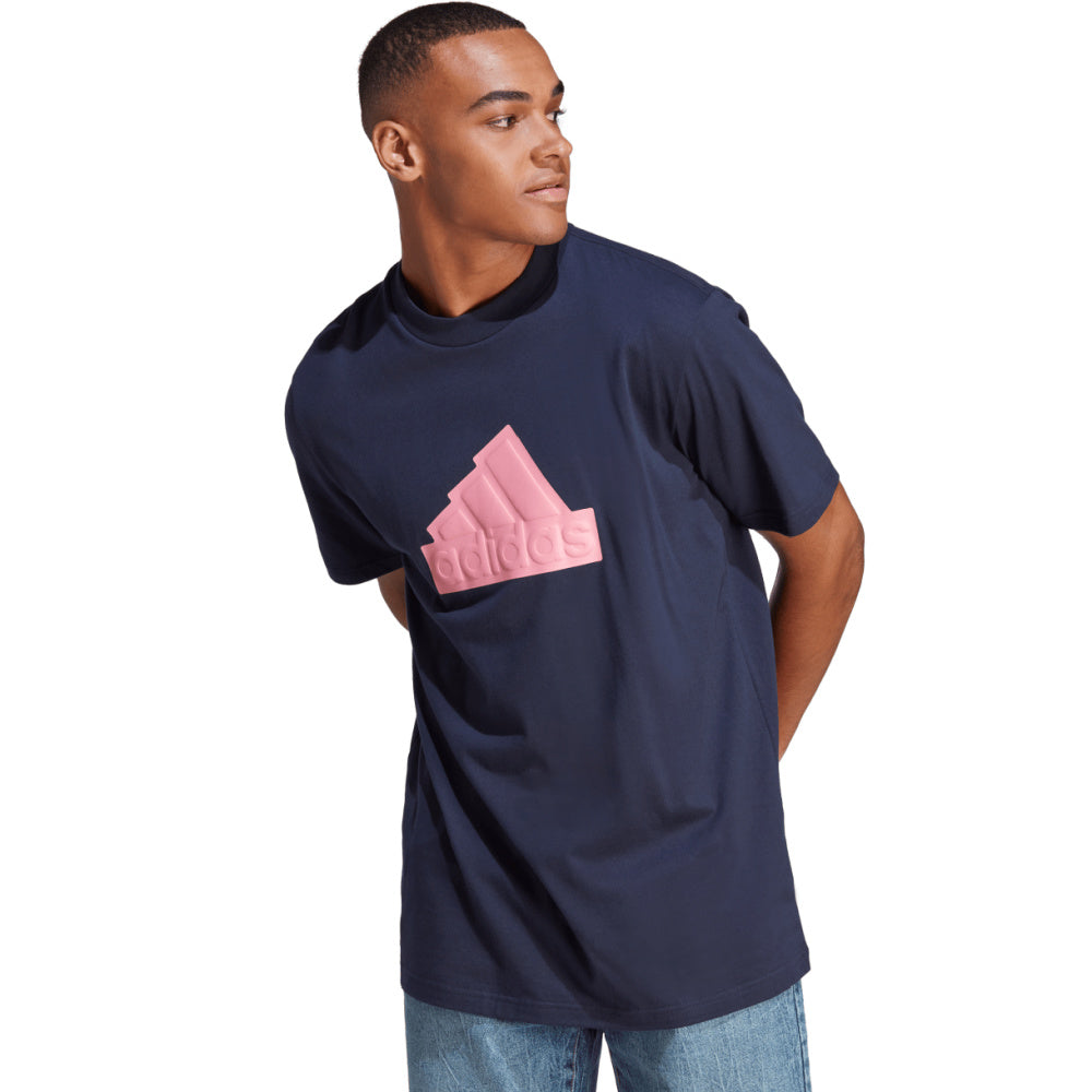Adidas Mens Future Icons Badge Of Sport Tee Legend Ink