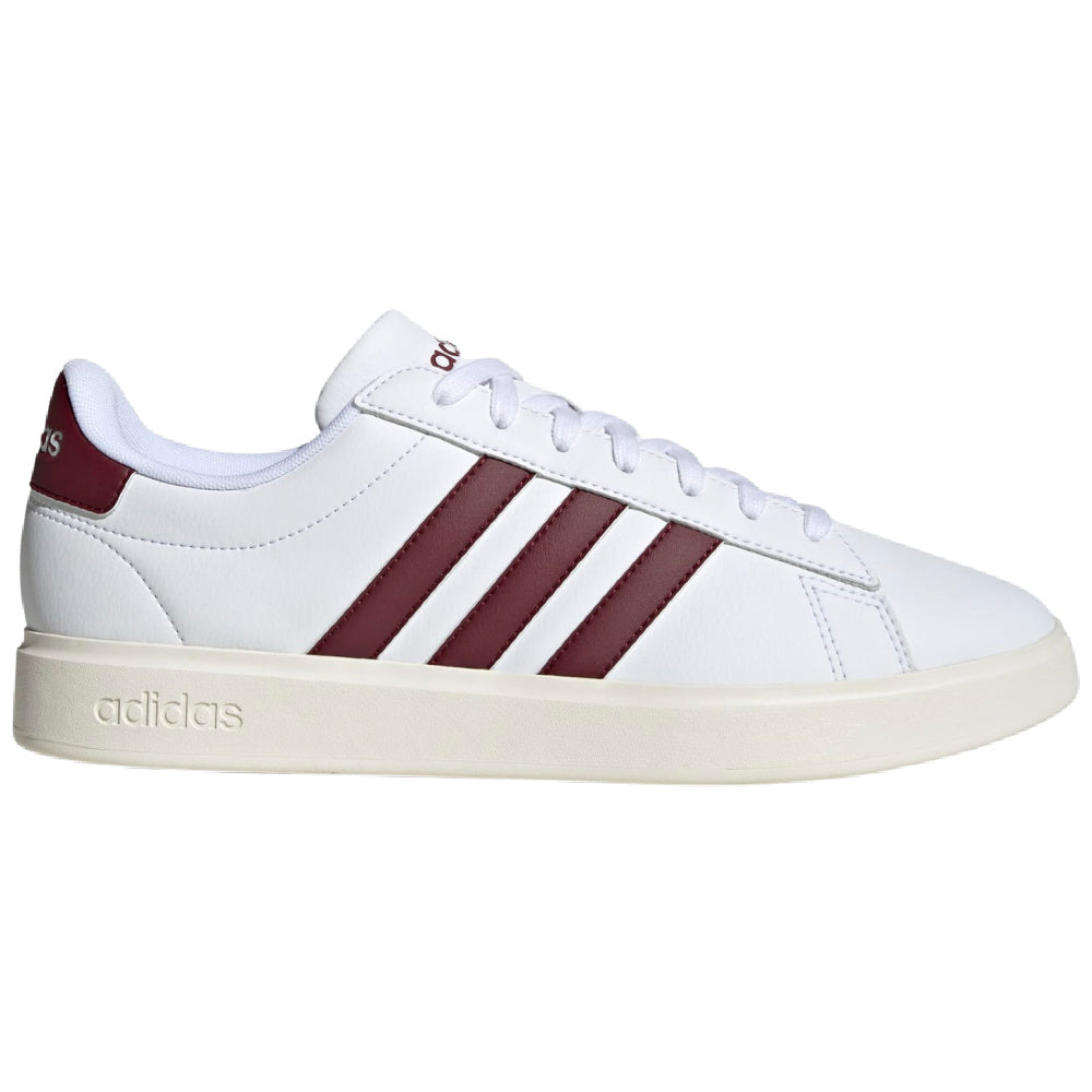 Adidas | Mens Grand Court 2.0 (White/Shadow Red/Off White)