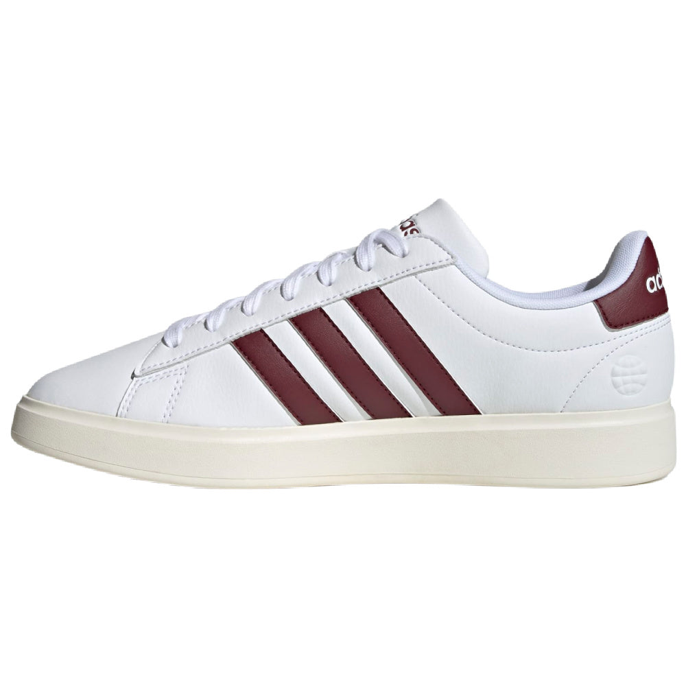 Adidas | Mens Grand Court 2.0 (White/Shadow Red/Off White)