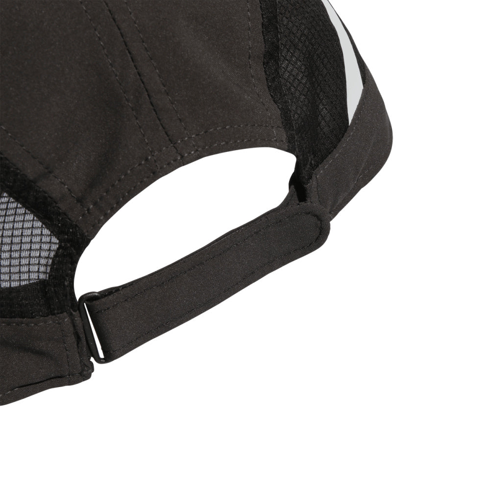 Adidas | Unisex 3-Panel Heat.Rdy Training Running Cap (Black/White)