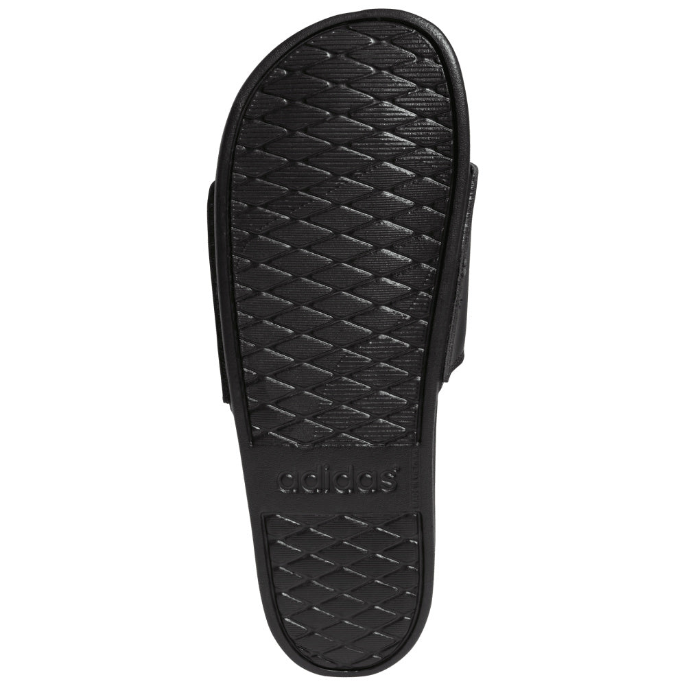 Adidas | Unisex Adilette Comfort Logo Slides (Black/Gold Metallic)
