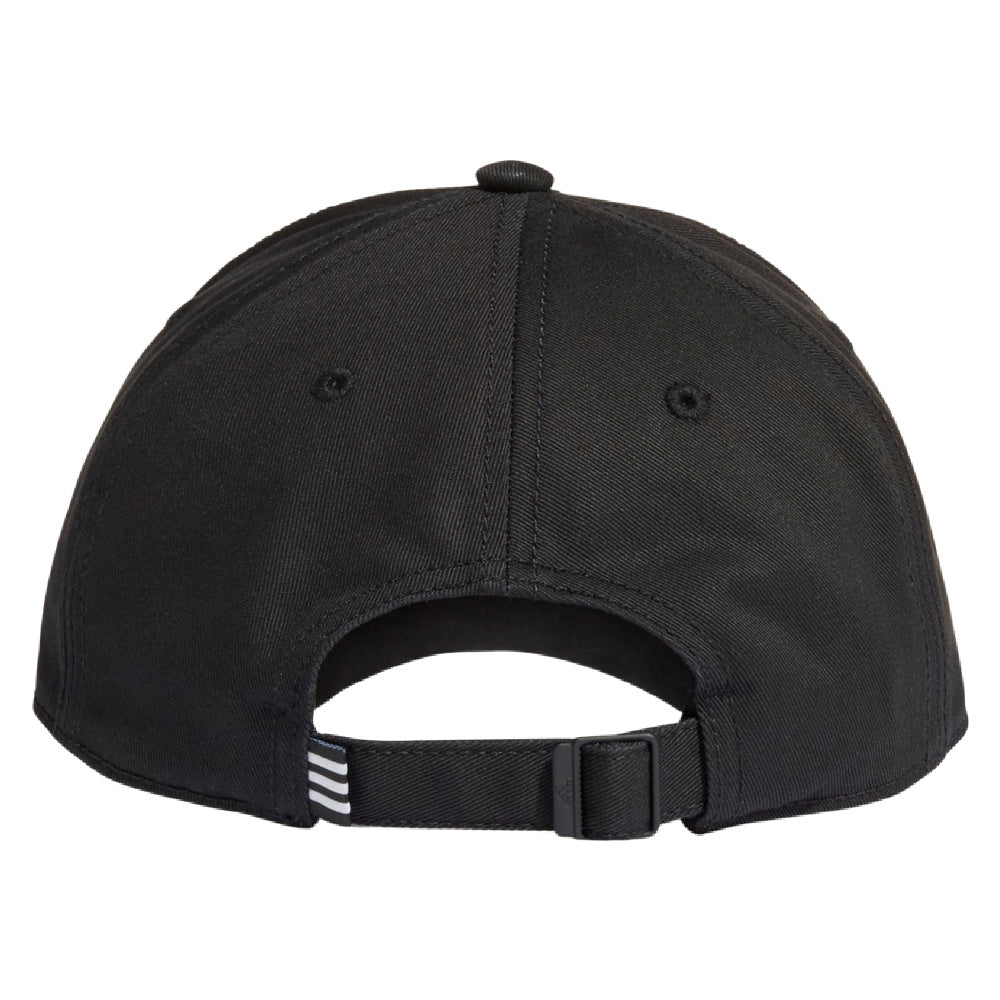 Adidas | Unisex Baseball 3-Stripes Cap (Black/White)