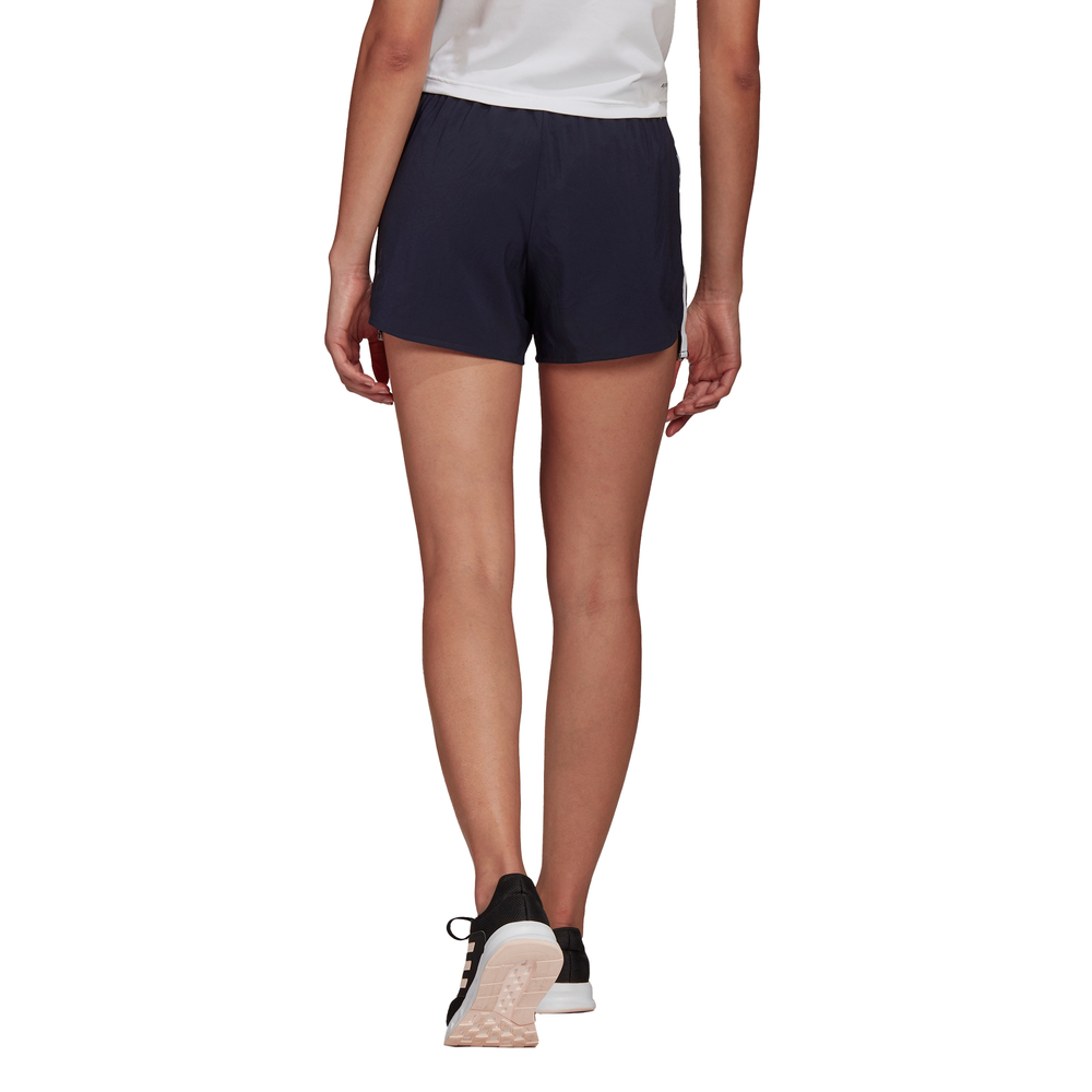 Adidas | Womens Designed 2 Move Woven 3-Stripes Shorts (Navy/White)