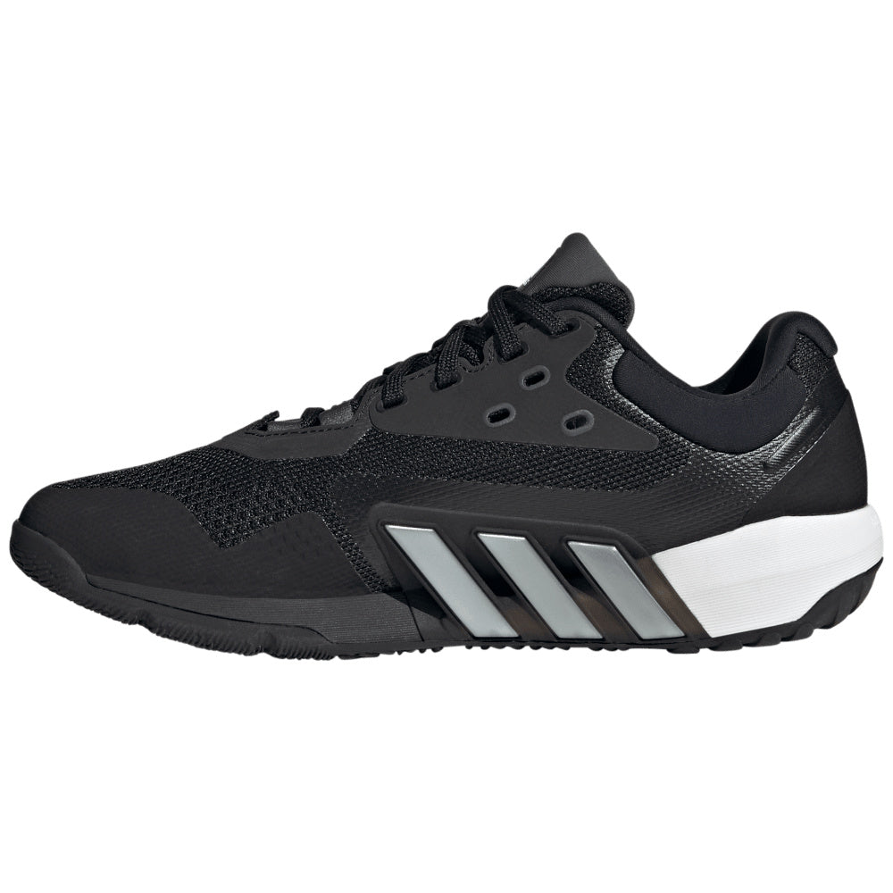 Adidas | Womens Dropset Trainer Shoes (Black/Silver/White)