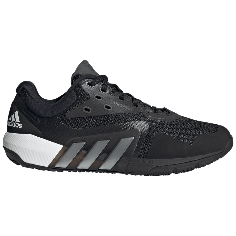 Adidas | Womens Dropset Trainer Shoes (Black/Silver/White)
