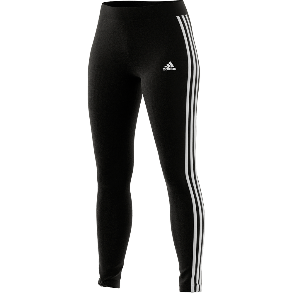 Adidas | Womens Essentials 3-Stripes Leggings (Black/White)