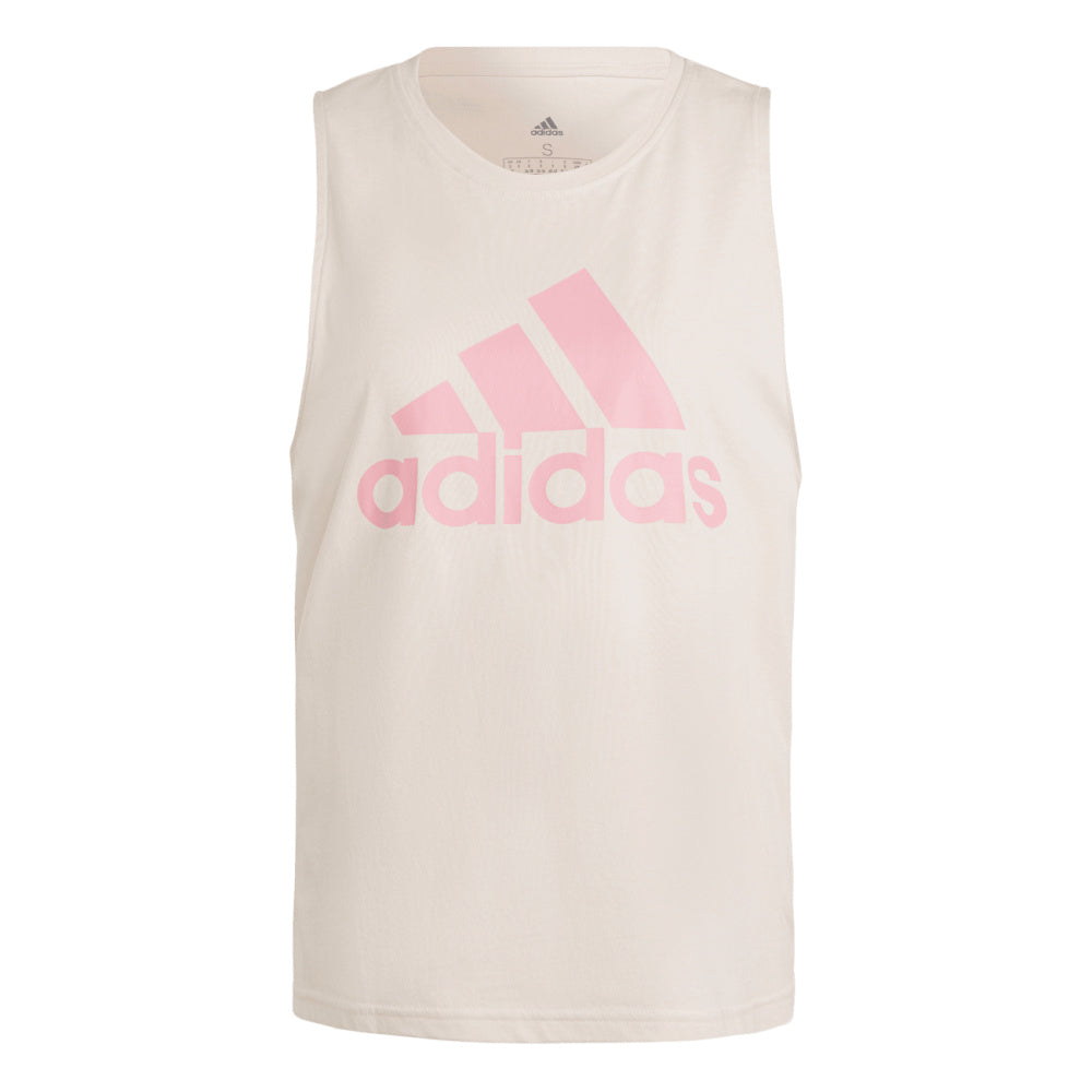 Adidas | Womens Big Logo Tank (Quartz/Pink)