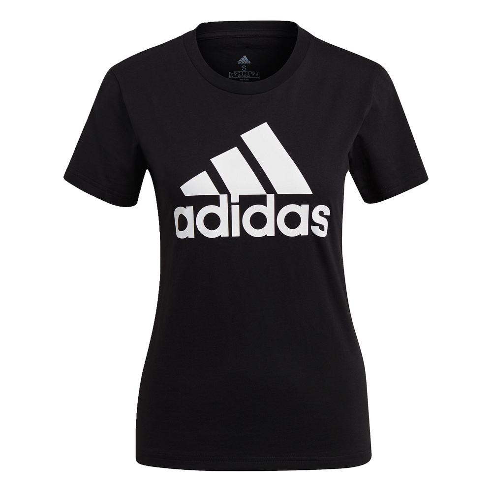 Adidas | Womens Essentials Logo Tee (Black/White)
