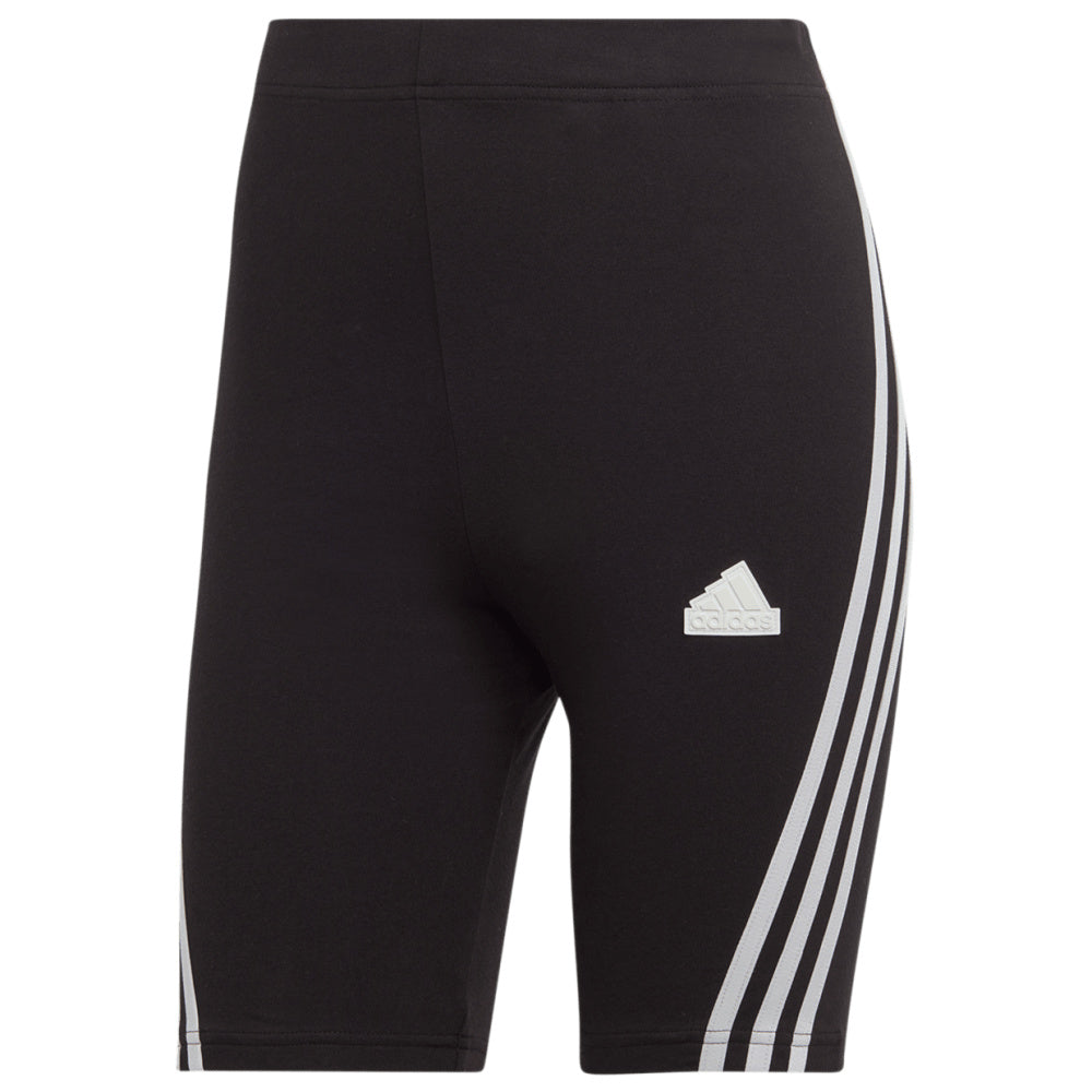 Adidas | Womens Future Icons 3-Stripes Bike Short (Black/White)