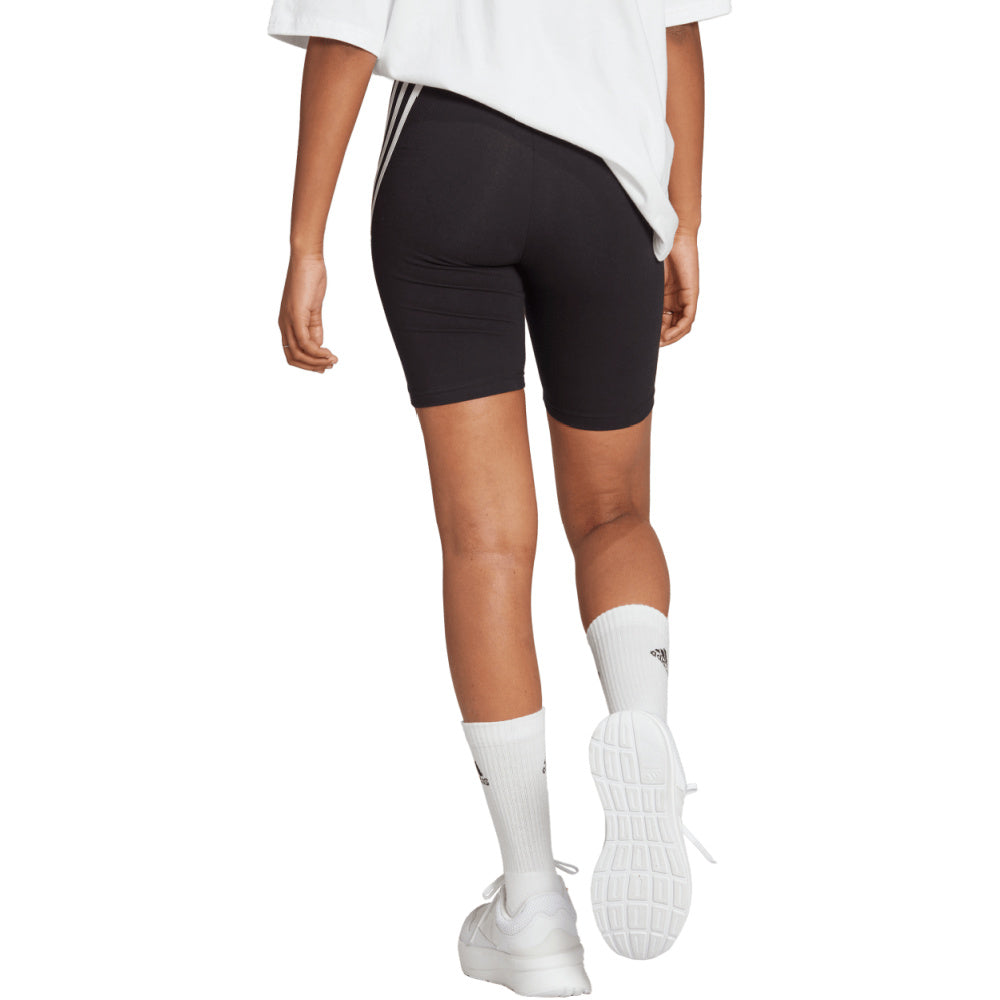 Adidas | Womens Future Icons 3-Stripes Bike Short (Black/White)
