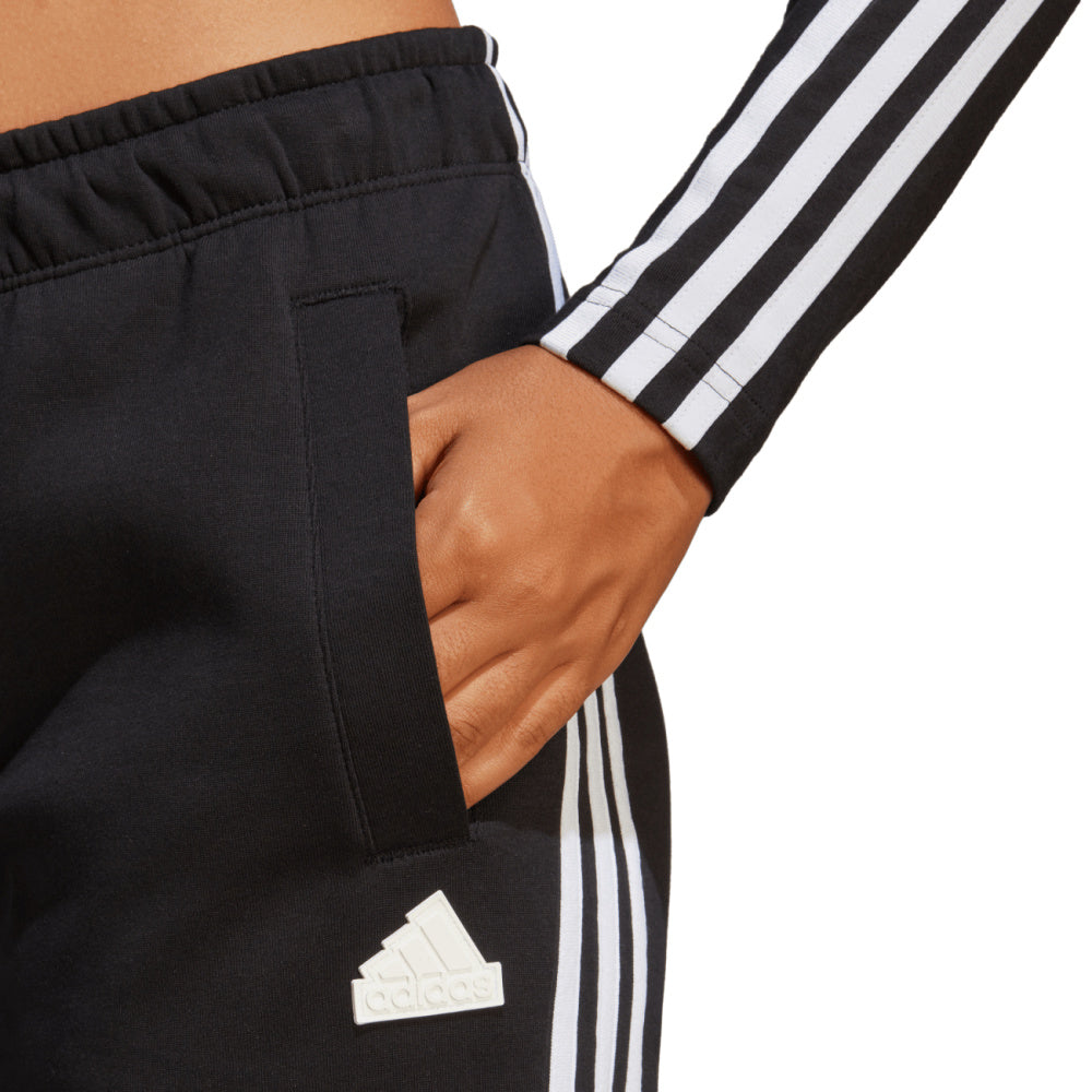 Adidas | Womens Future Icons 3-Stripes Pants (Black/White)