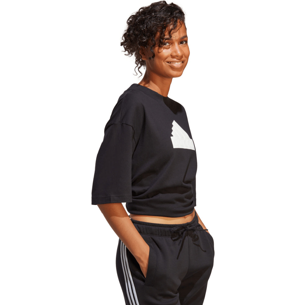 Adidas | Womens Future Icons Badge Of Sport Boyfriend Tee (Black)