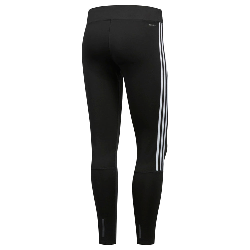 Adidas | Womens Run It 3-Stripes Tight (Black/White)