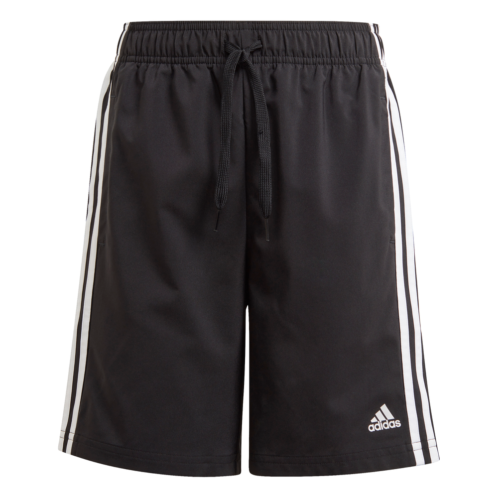 Adidas | Youth Boys Essentials 3-Stripes Chelsea Shorts (Black/White)