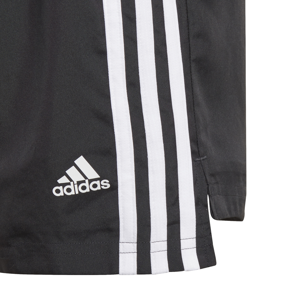Adidas | Youth Girls Designed 2 Move 3-Stripes Shorts (Black/White)