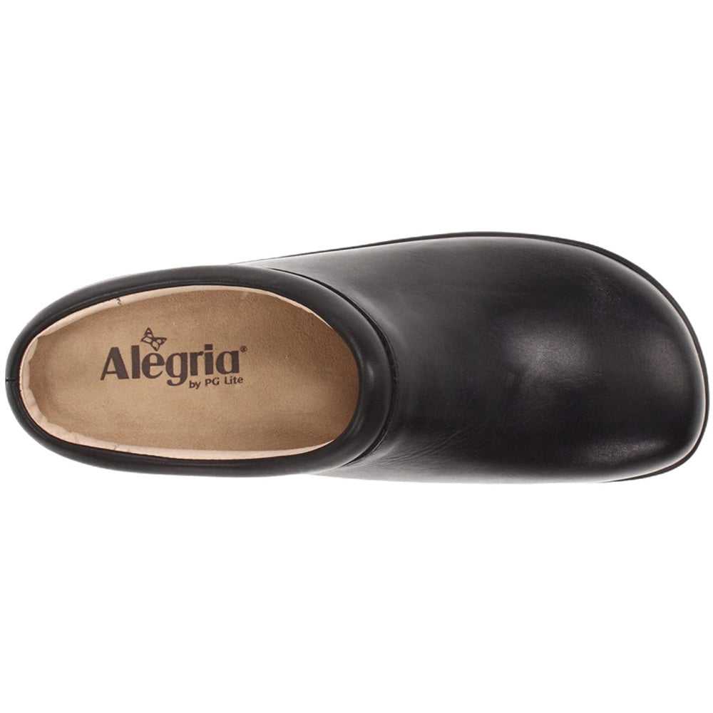 Alegria | Womens Kayla Leather Slip-On (Black Nappa)