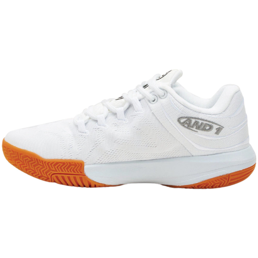 And1 | Mens Attack Low Sl (White/White)