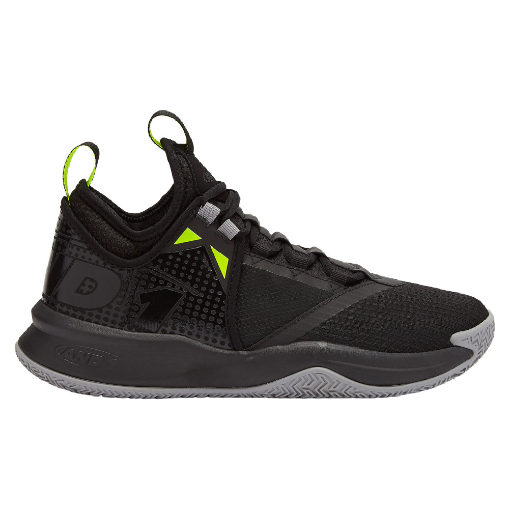 And1 | Mens Charge Mb (Black/Alloy)