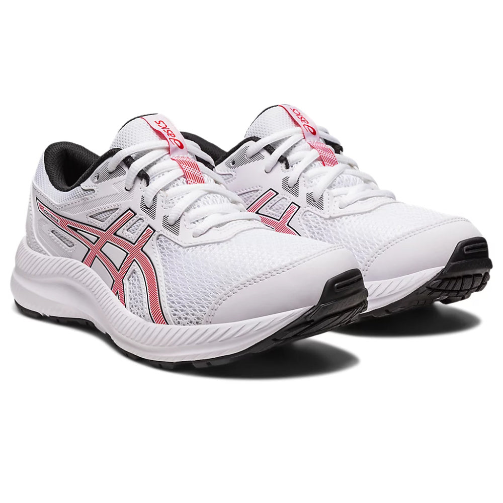 Asics | Kids Contend 8 GS (White/Electric Red)