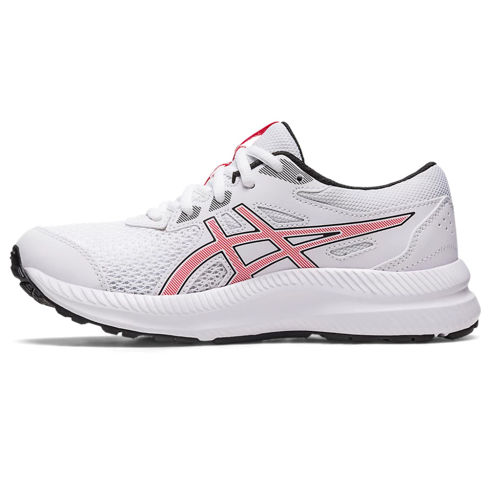 Asics | Kids Contend 8 GS (White/Electric Red)