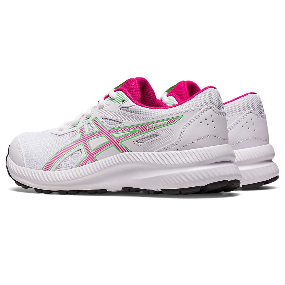 Asics | Kids Contend 8 GS (White/Pink Rave)