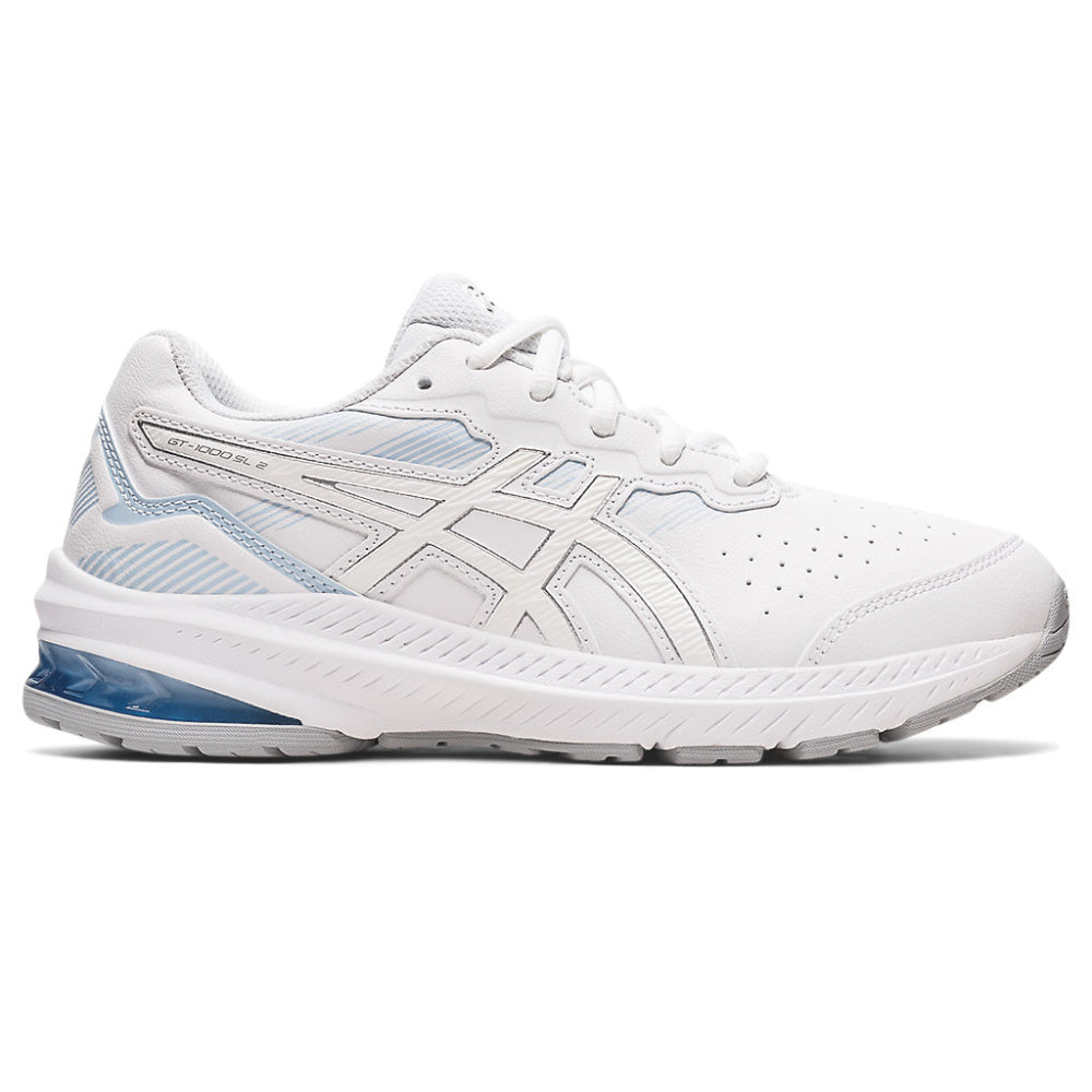 Asics | Kids Gt-1000 Synthetic Leather 2 Gs (White/White)