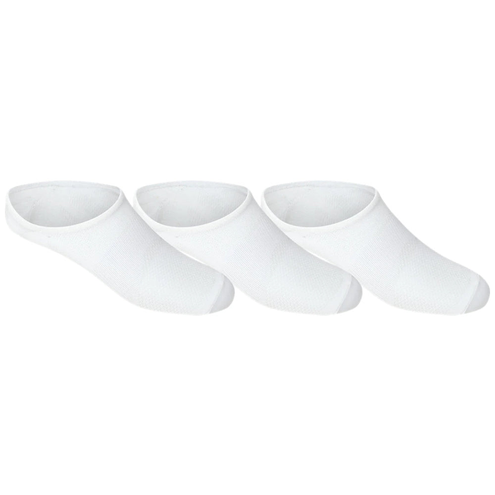 Asics | Unisex Pace Invisible Socks 3 Pack (White)