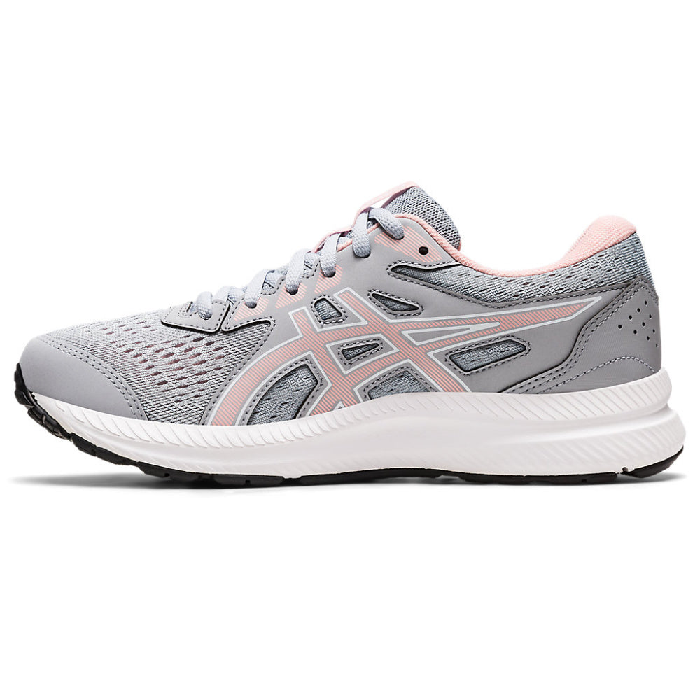 Asics | Womens Gel-Contend 8 D-Wide (Piedmont Grey/Frosted Rose)