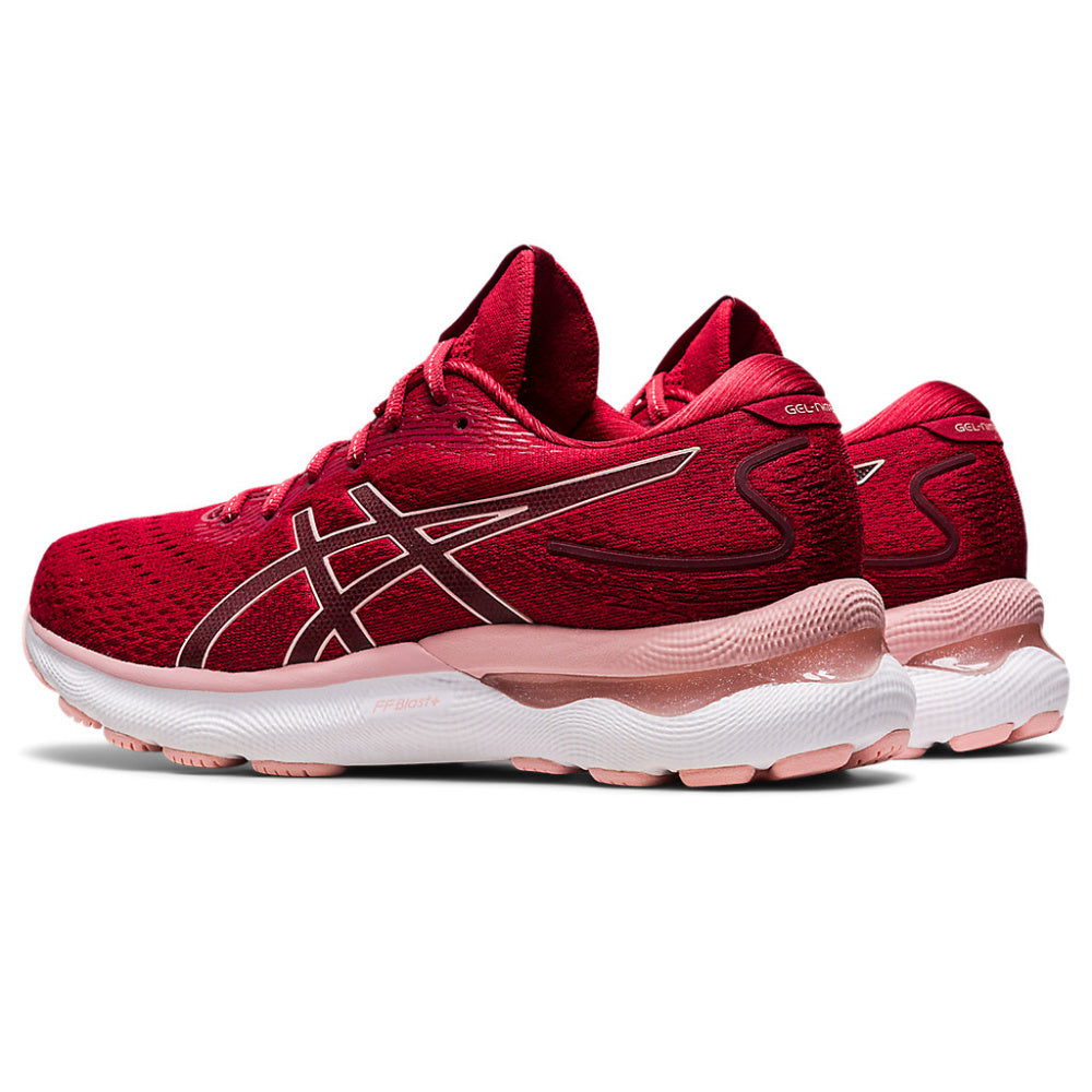 Asics | Womens Gel-Nimbus 24 (Cranberry/Frosted Rose)