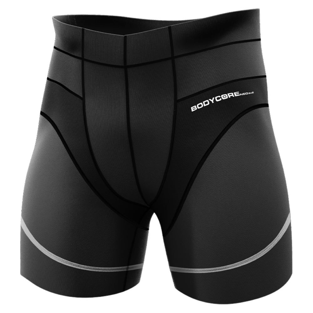 Bsc | Mens Athlete Core Shorts (Black/White)