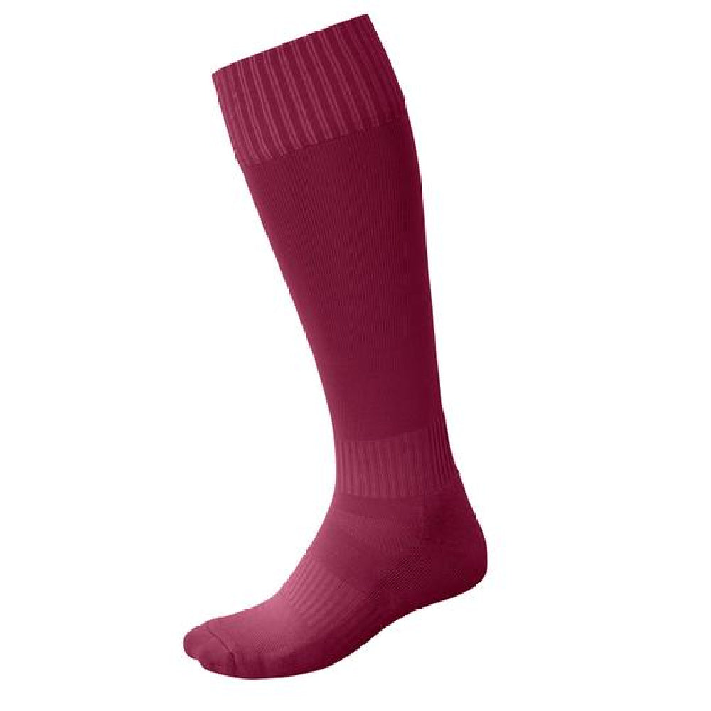 Cigno | Unisex Club Socks (Maroon)