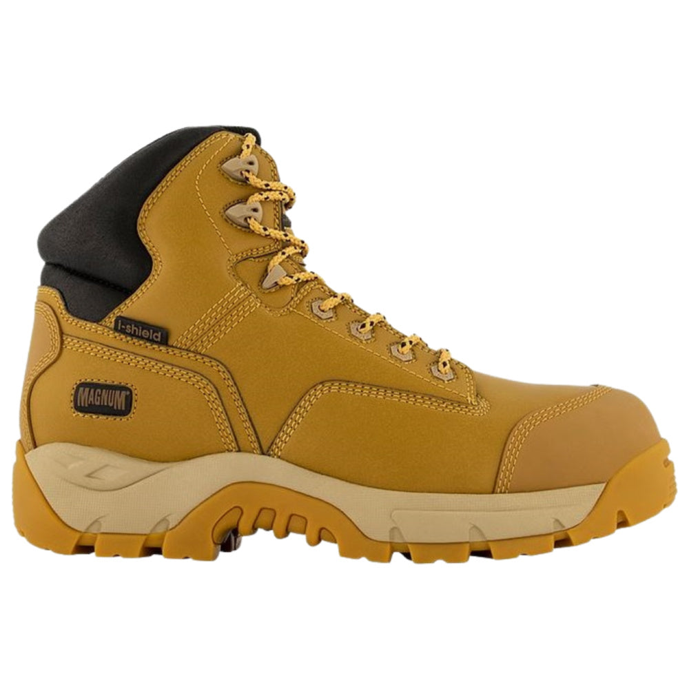 Magnum | Mens Precision Max Side-Zip Composite Toe Water Proof Wide Fit Boot (Wheat)