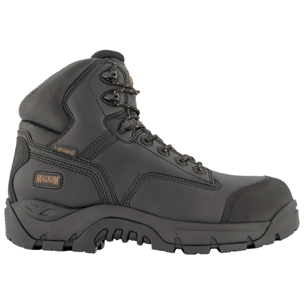 Magnum | Mens Precision Max Side-Zip Composite Toe Water Proof Wide Fit Boot (Black)