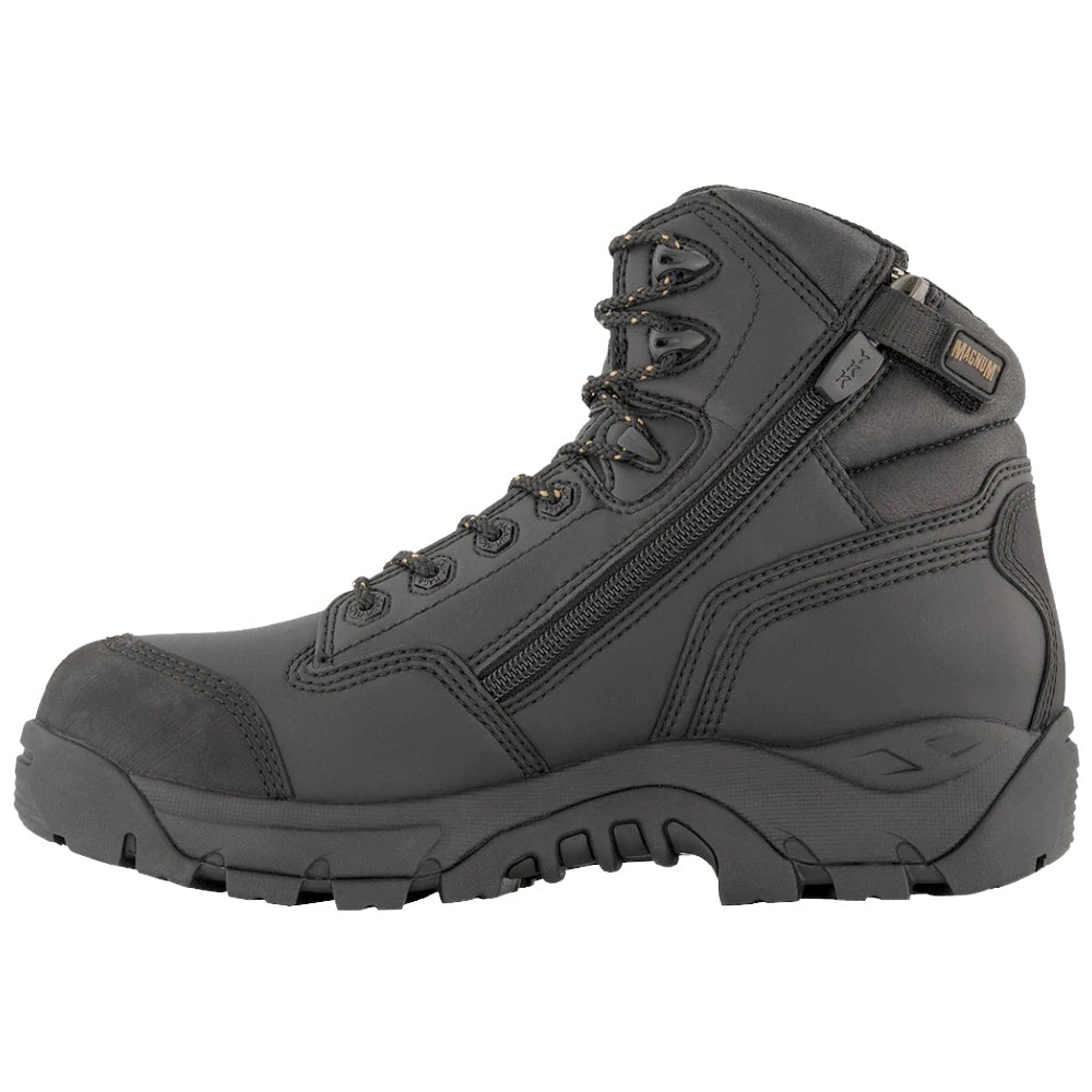 Magnum | Mens Precision Max Side-Zip Composite Toe Water Proof Wide Fit Boot (Black)