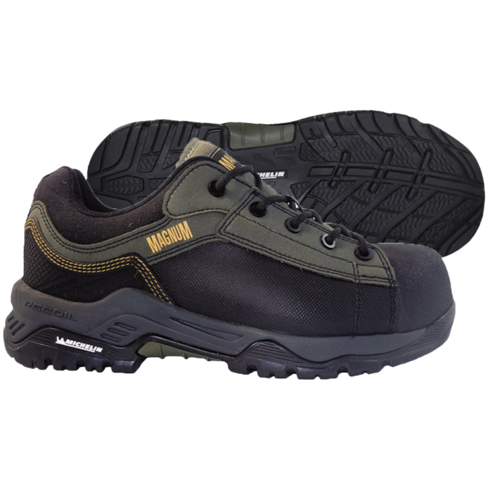 Magnum | Mens Rx Low Composite Toe Safety Boot (Olive Night/Gold)