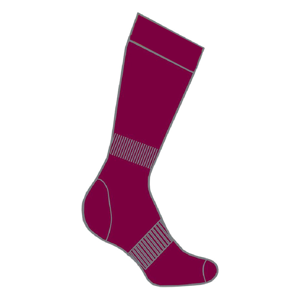 Steeden | Performance Sock (Maroon)