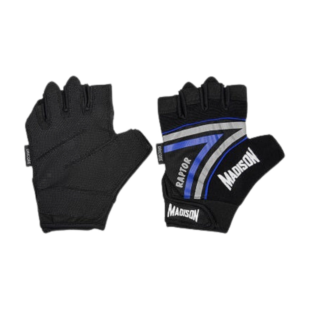 Madison | Mens Raptor Fitness Gloves (Black/Blue)