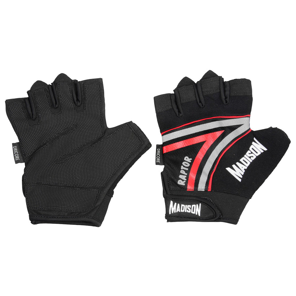 Madison | Mens Raptor Fitness Gloves (Black/Red)
