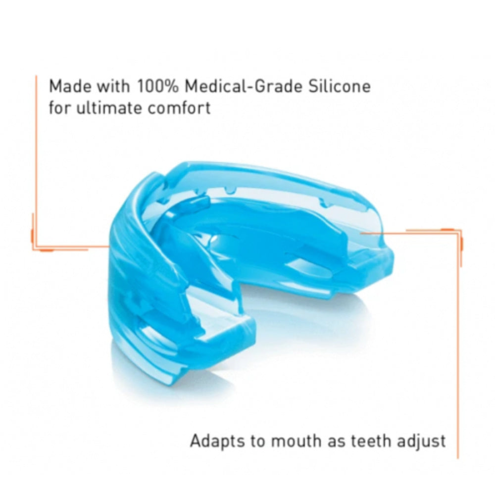 Shock Doctor | Adults Braces Mouthguard (Blue)
