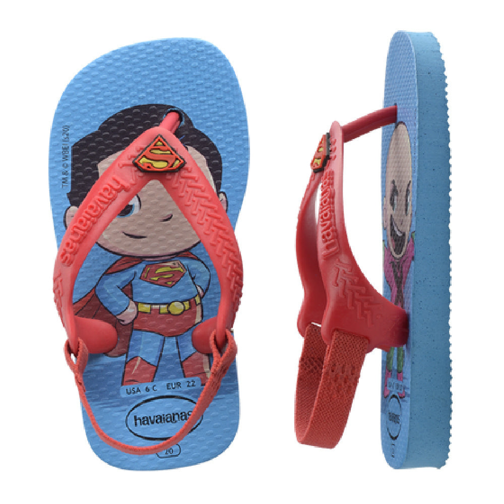 Havaianas | Baby Herois Superman (Turquoise/Red)