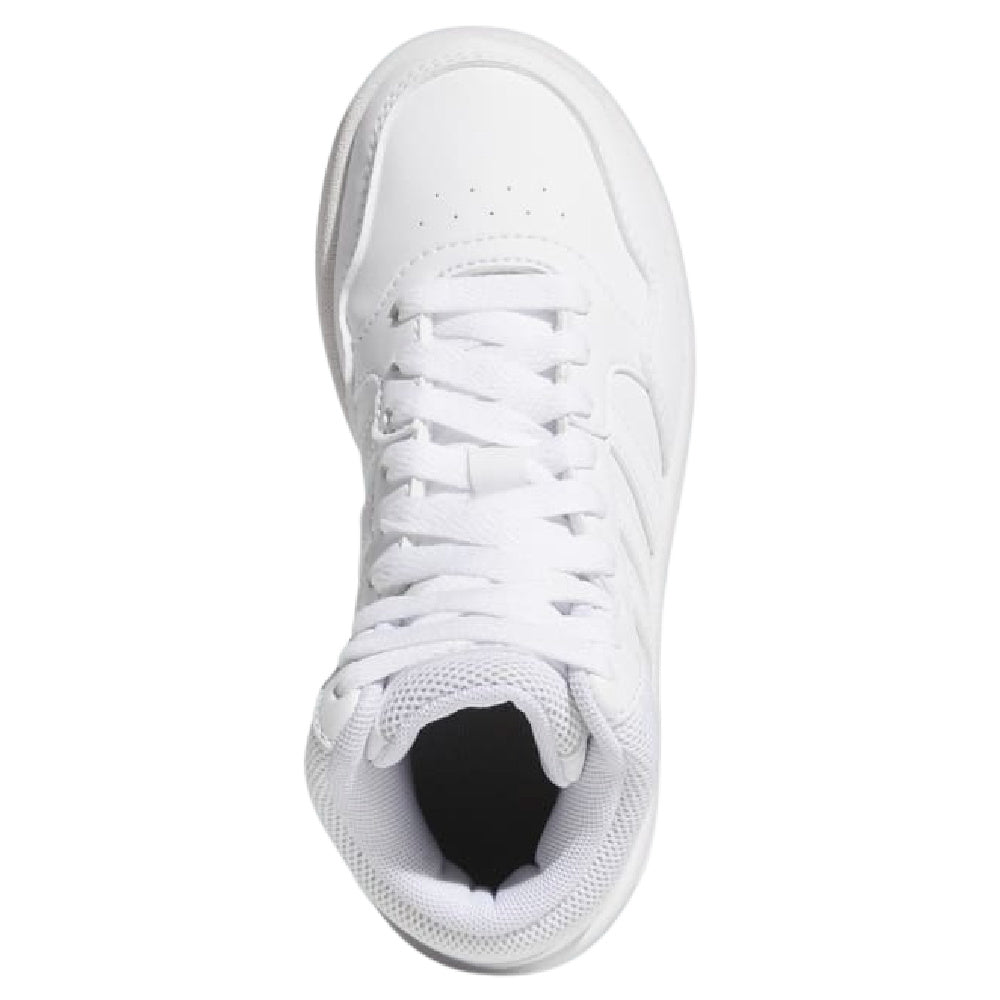 Adidas | Kids Hoops Mid 3.0 (White)