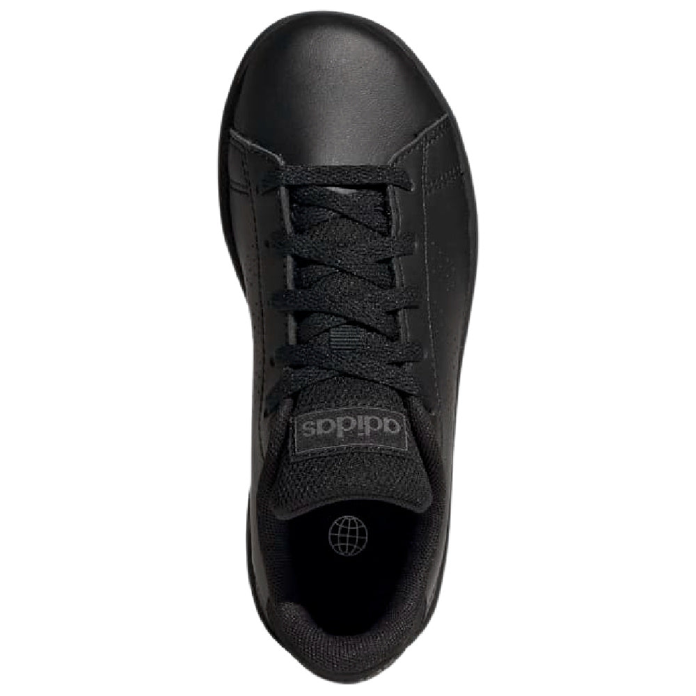 Adidas | Kids Advantage Court (Black/Black/Grey)