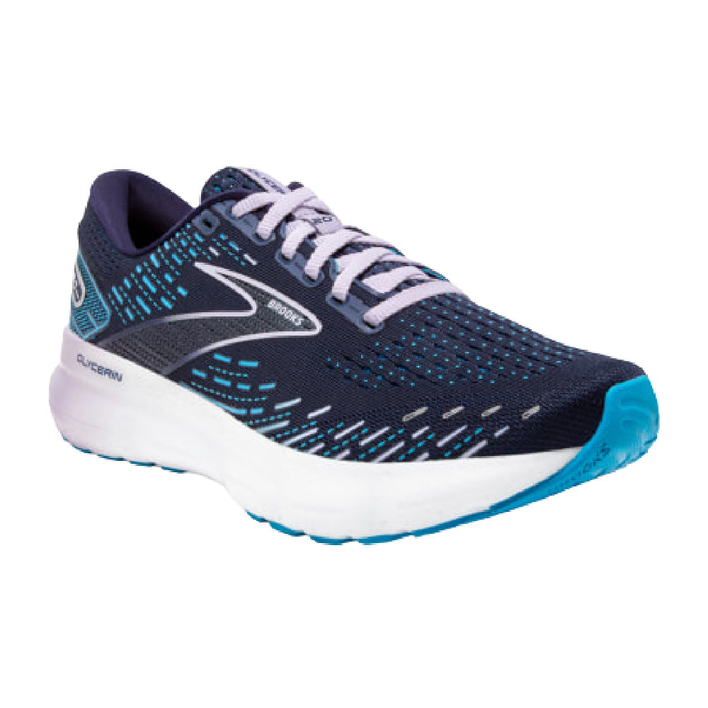 Brooks | Womens Glycerin 20 D-Wide (Peacoat/Ocean/Lilac)