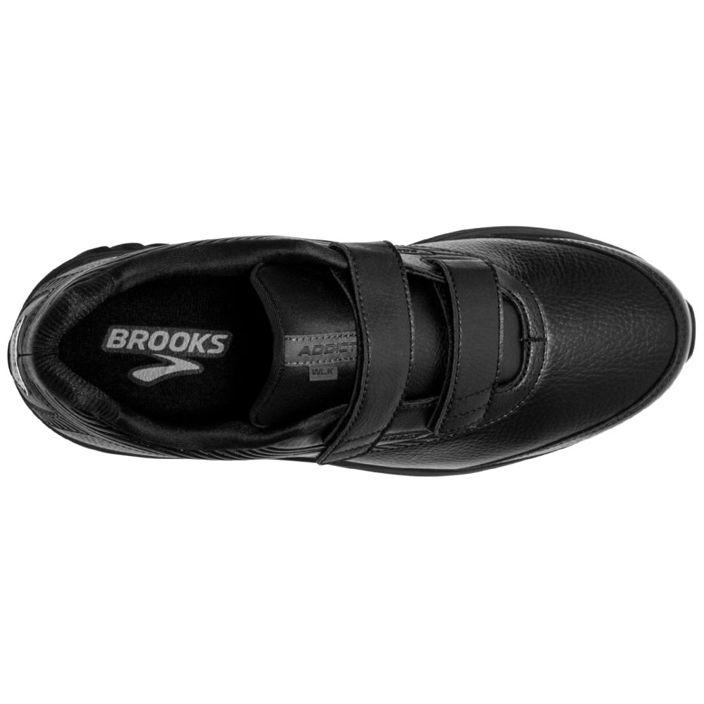 Brooks | Mens Addiction Walker V-Strap 2 2E-Wide (Black)