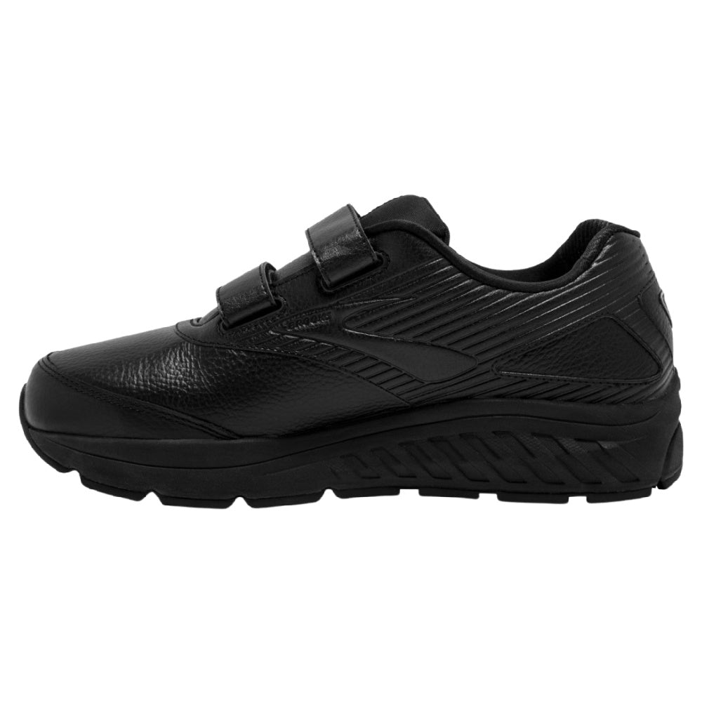 Brooks | Mens Addiction Walker V-Strap 2 2E-Wide (Black)